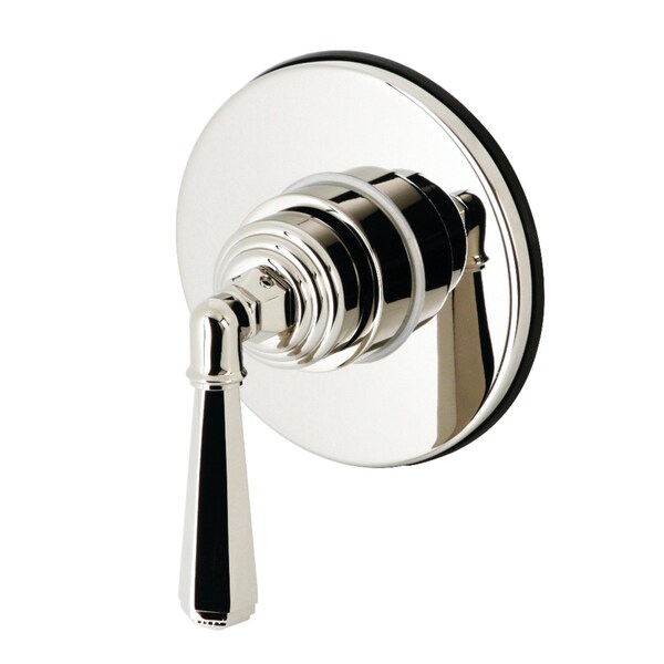 Kingston Brass KS3036HL Single-Handle Three-Way Diverter Valve with Trim Kit, Polished Nickel KS3036HL - main